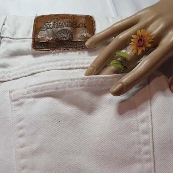 St. Johns, Women's White Jeans, Size 4, Not Worn - Picture 7 of 8